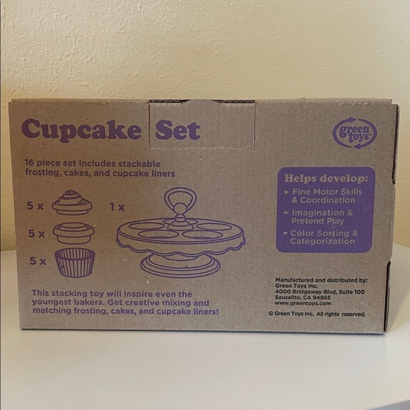 NIB Green Toys Cupcake Set - Picture 4 of 6